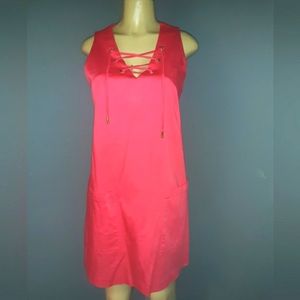 CALVIN KLEIN PINK DRESS SZ 16